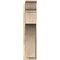 Ekena Millwork Westlake Rough Sawn Traditional Outlooker, Douglas Fir, 8"W x 26"D x 34"H OUT08X26X34WTL01RDF - alternate 3